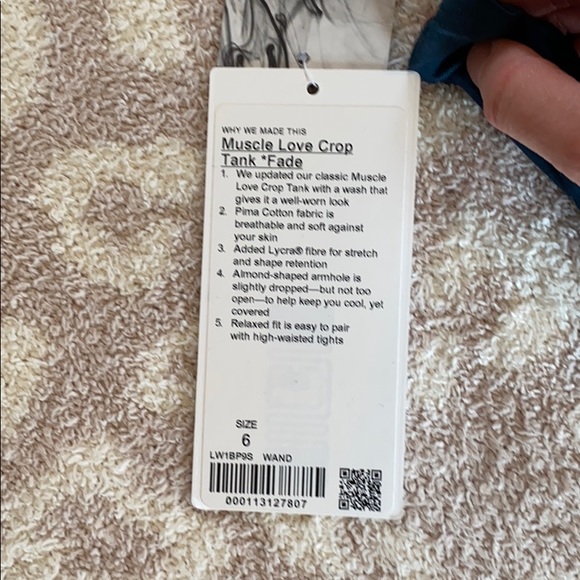 Lululemon Muscle Love Crop Tank - Picture 3 of 3